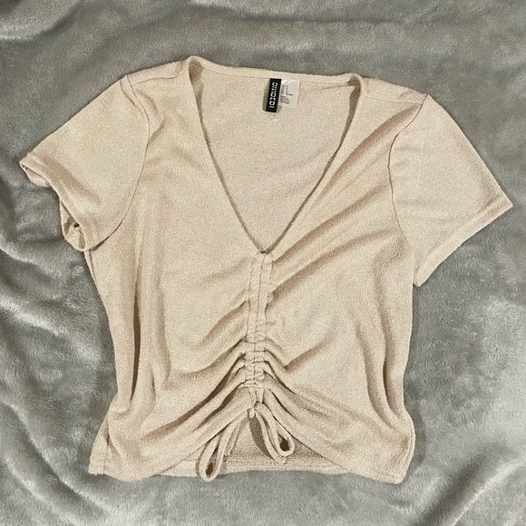 Scrunched crop top - Picture 1 of 3